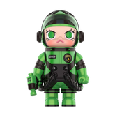MEGA SPACE MOLLY 400% Automobili Green Lamborghini Edition
